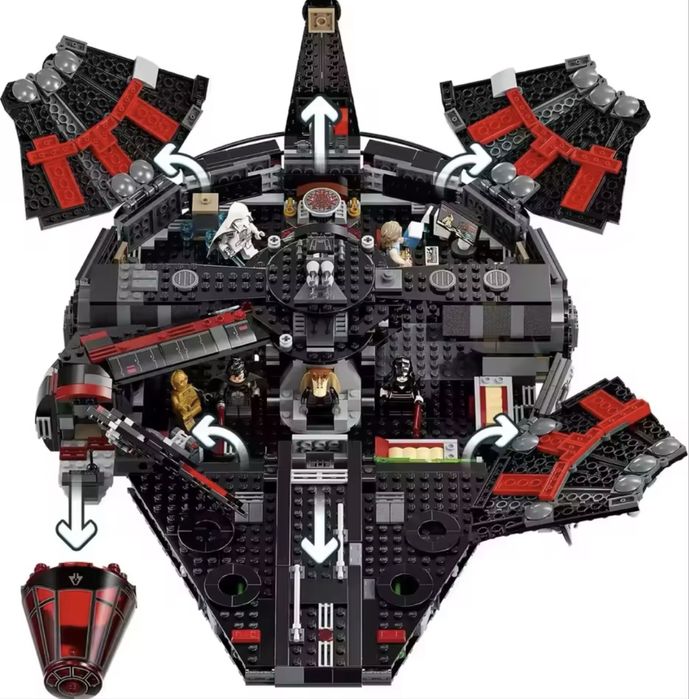 Лего Star Wars темний сокіл 75389. Lego зоряні війни