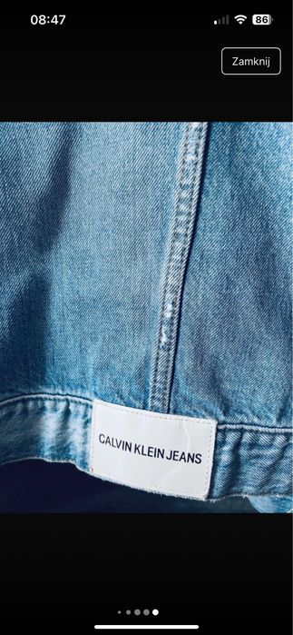 Kurtka Jeansowa Calvin Klein XS