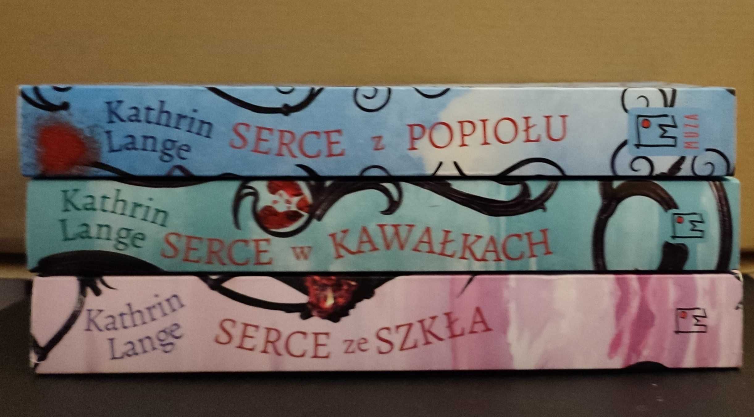 Kathrin Lange - książki z cyklu "Serce ze szkła"