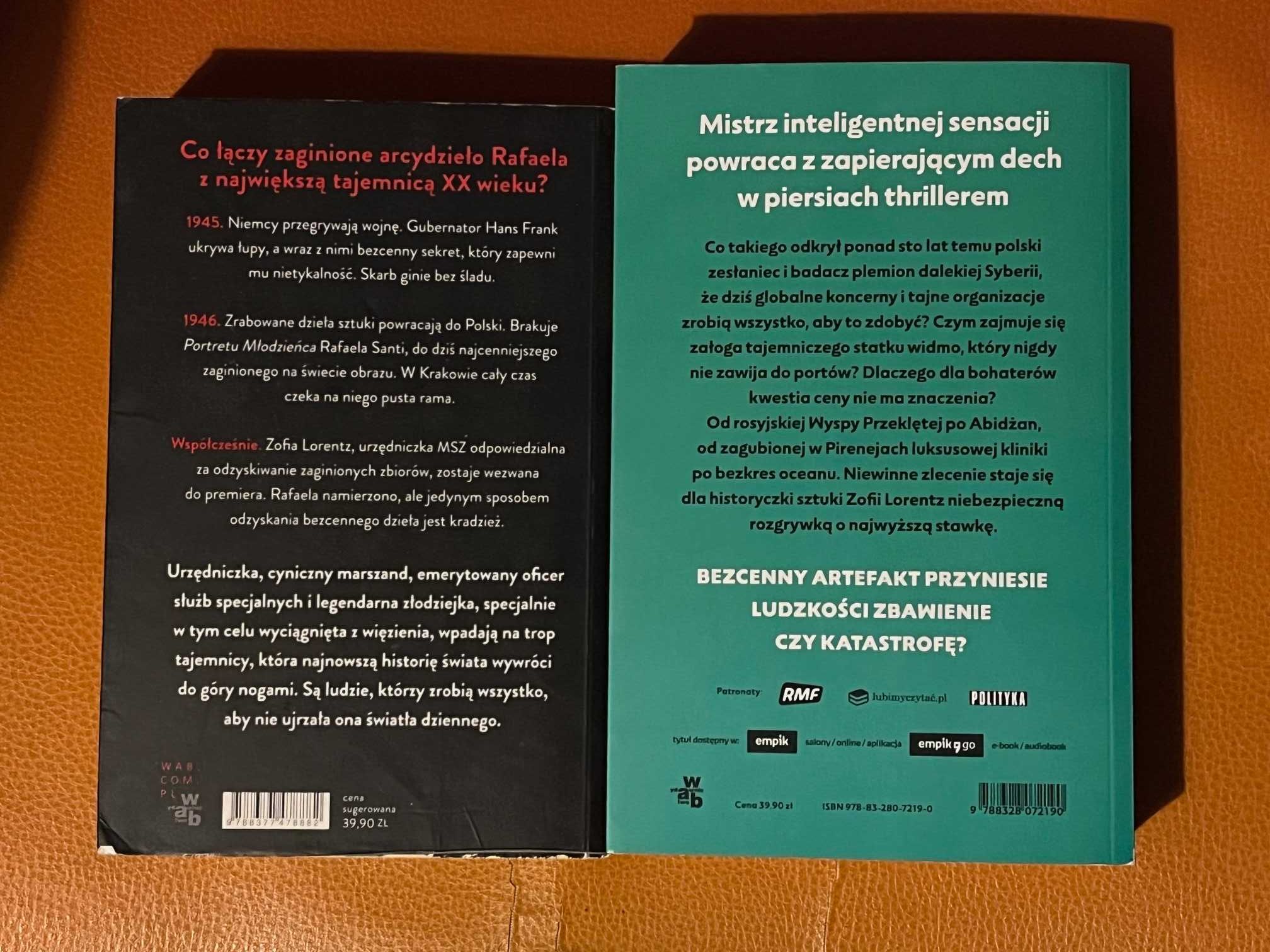 Bezcenny, Kwestia ceny - zestaw | Zygmunt Miłoszewski