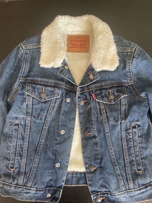 Casado Levi`s Jeans/Ganga com Pelo Original