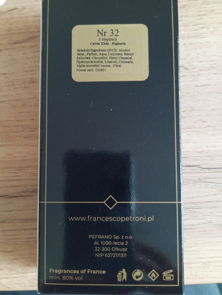 Perfum Francesco petroni nr 32