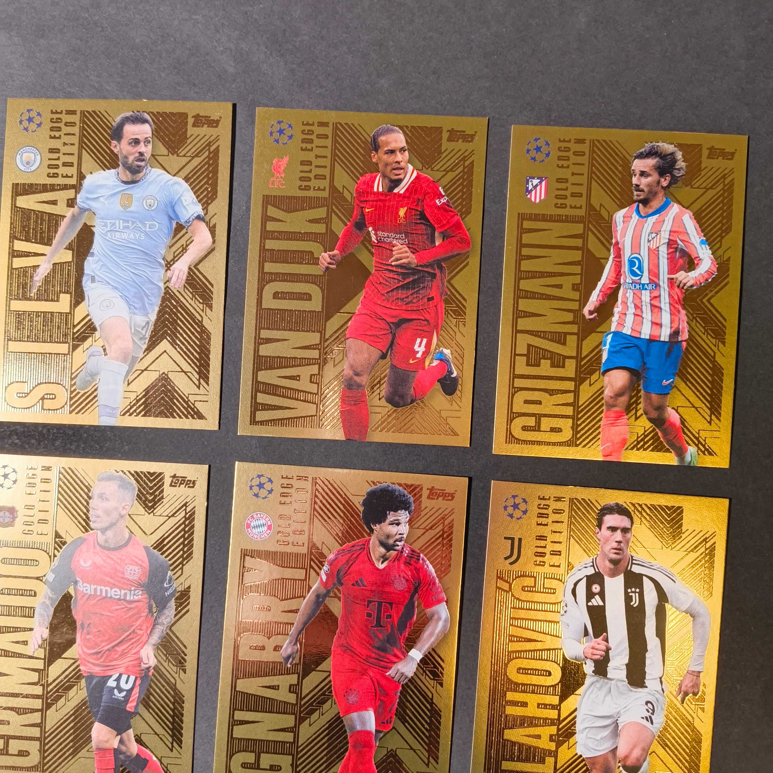 Gold Edge Topps Match Attax Extra