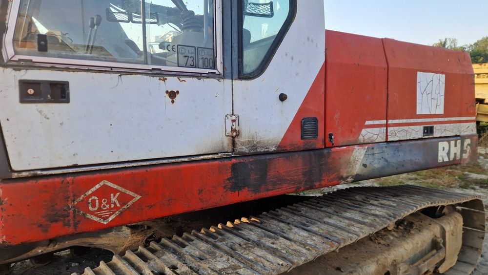 koparka o&k rh5 RH 5 częśic ramie kopiące łyżka szybko złącze pompa
