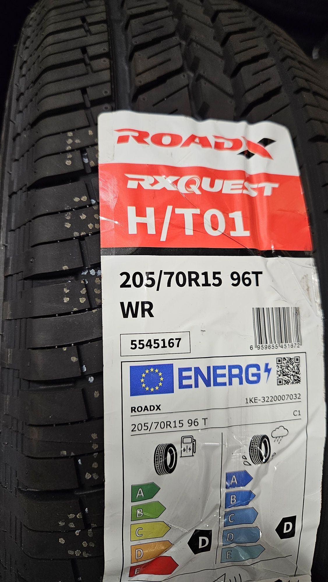 205/70R15 opony biały pasek Roadx H/T01 np klasyk