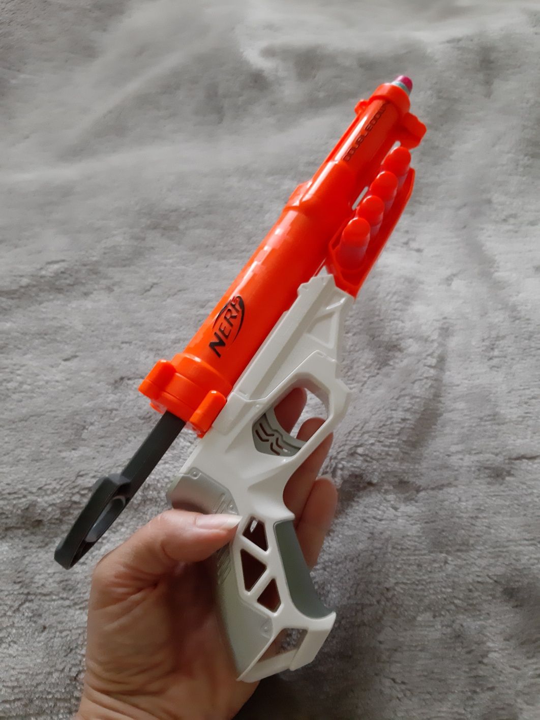 Pistolet Nerf Doubledown + 6 strzałek