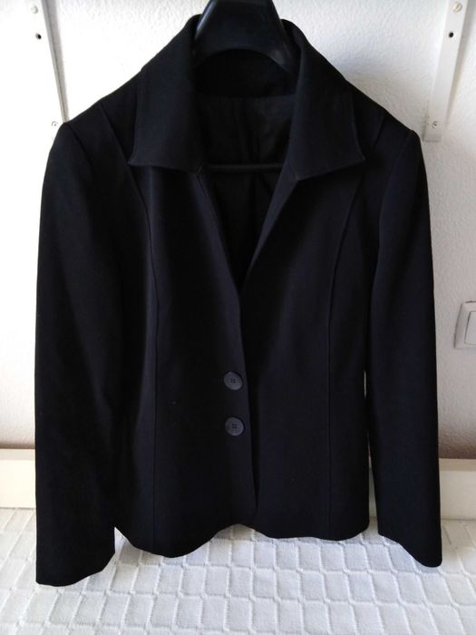 Jaqueta/Blazer/Terno Formal Negro