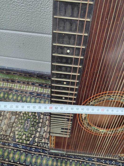 Cytra - Stary ciekawy instrument - Masa perłowa -