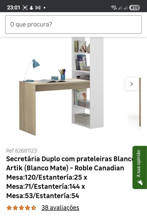 Secretaria para esgudo/computador