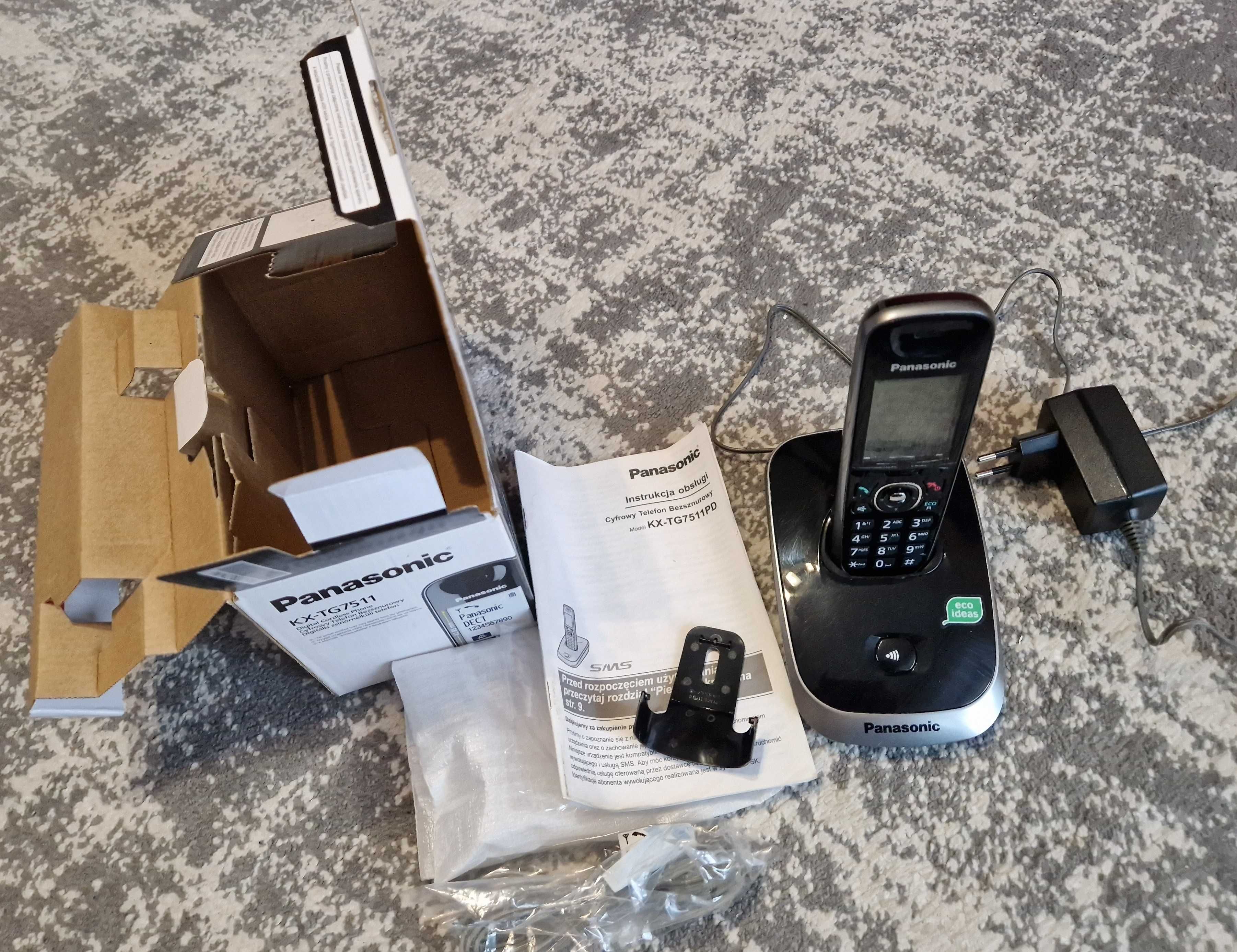 telefon bezprzewodowy Panasonic KX-TG7511 DECT