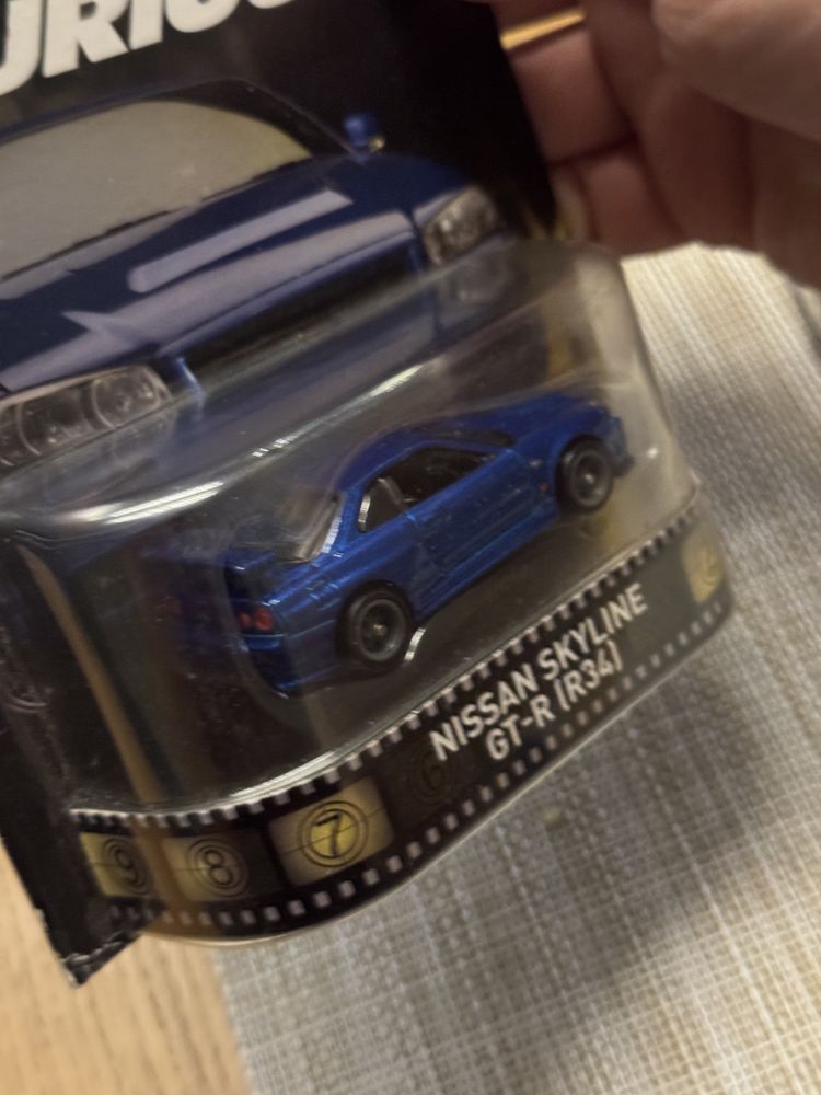 Hot Wheels Premium Nissan Skyline GT-R R34 Fast & Furious unikat 2017