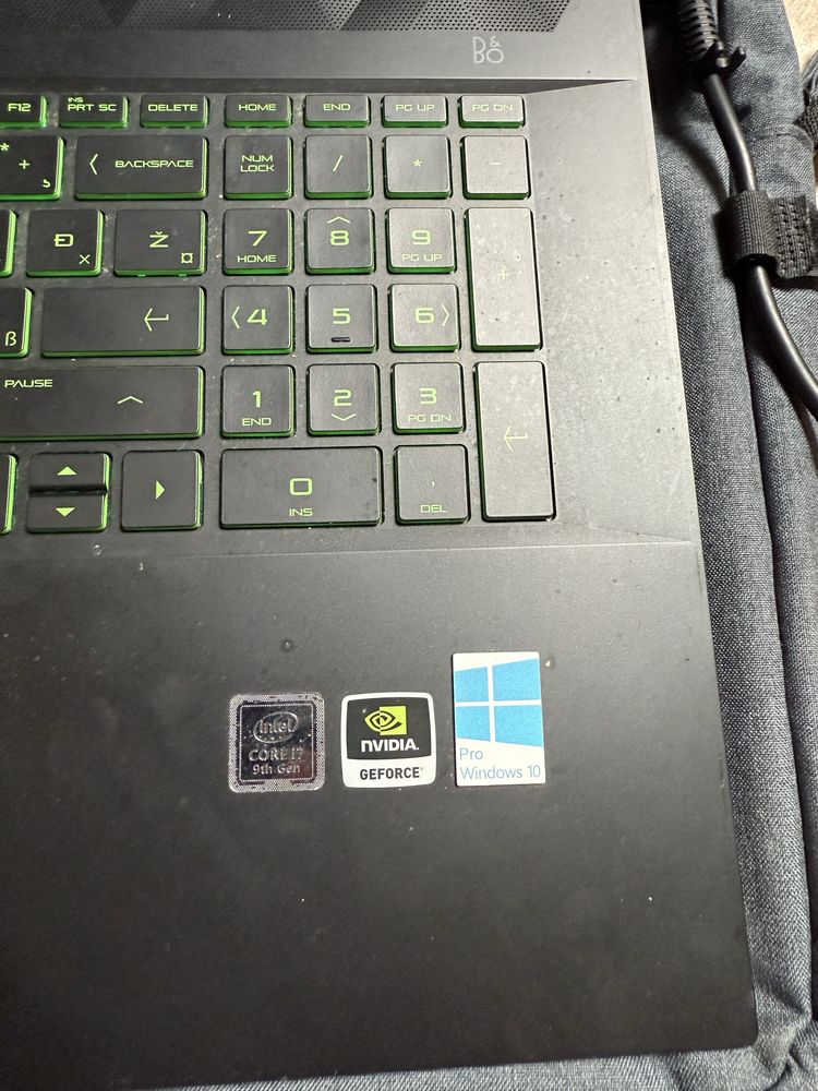 Laptop gamingowy hp pavilon