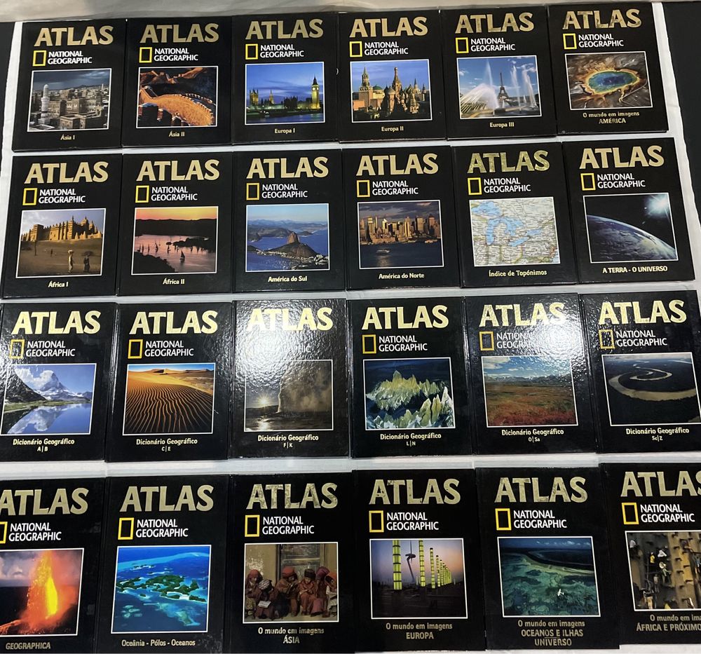 Atlas National Geographic 24 livros