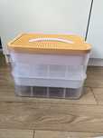 organizer na klocki Lego box pojemnik na zabawki