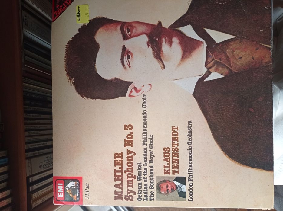 MAHLER - Sinfonia 3, Vinil duplo