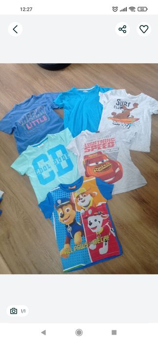 13 szt koszulki t-shirt paka dla chlopca