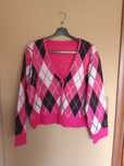 Śliczny sweter kardigan oversize rozmiar 44/46/48 4XL