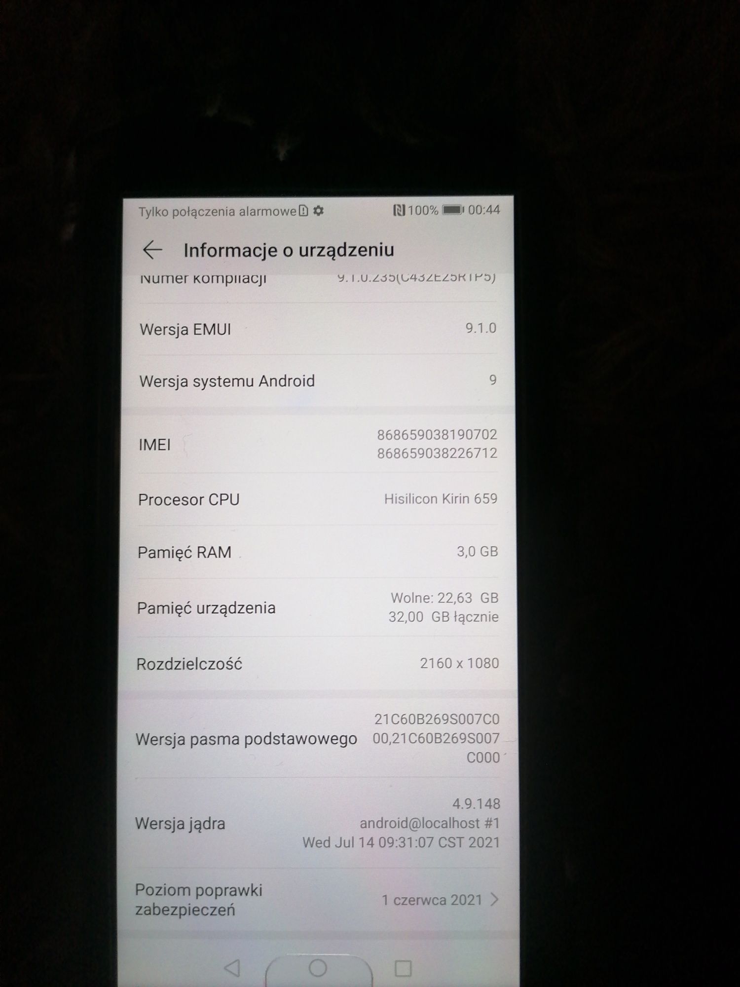 Smartfon Huawei P smart