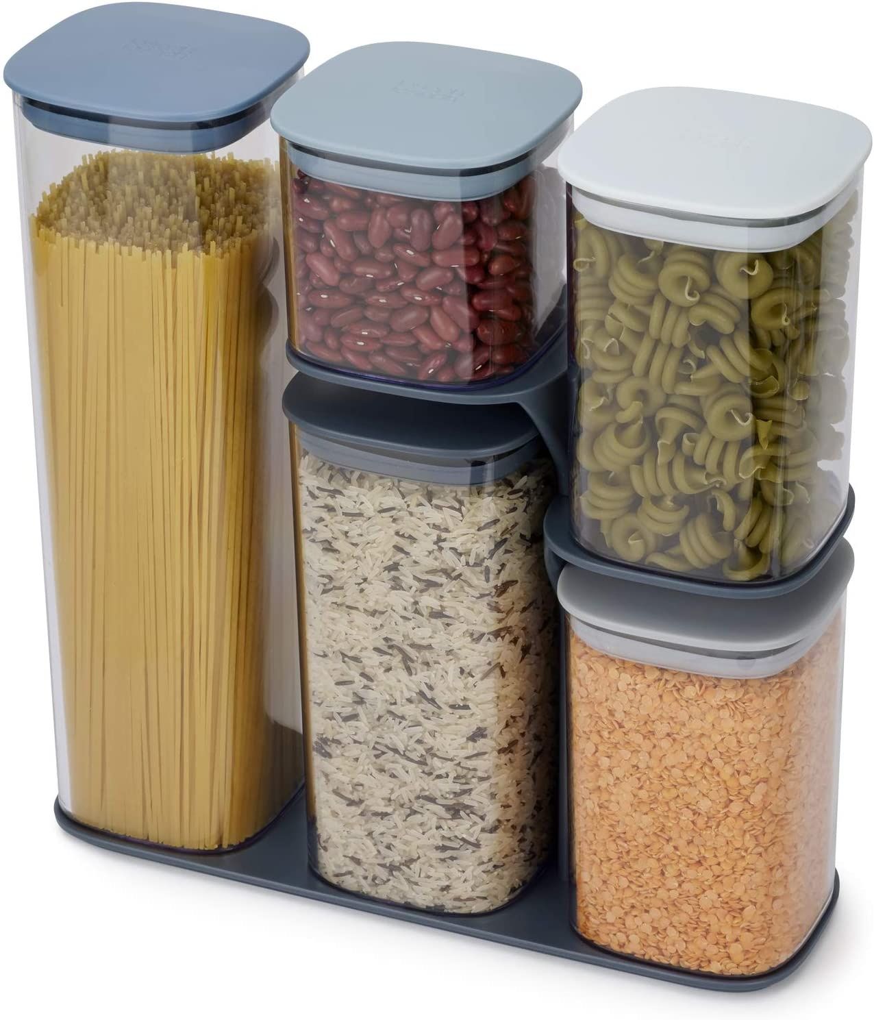 Набір ємностей для зберігання з підставкою Joseph Joseph FOOD STORAGE