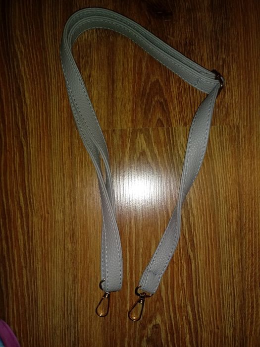 NOWY pasek do torebki Szary
