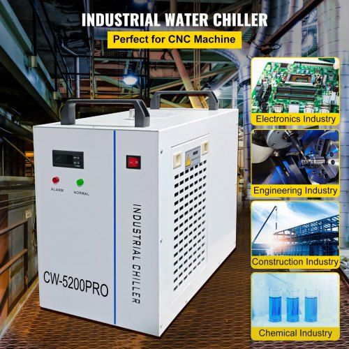 Chiller Industrial  CW-5200 para Resfriamento de Água