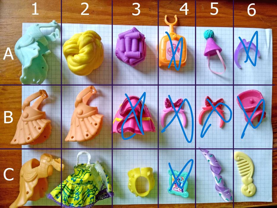 Akcesoria My Little Pony G4 na sztuki