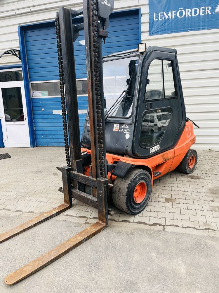 Linde H30T LPG wozek widlak still perkins 3 tony ogrzewanie
