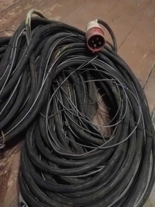 Кабель гумовий 4-х жильний б/у