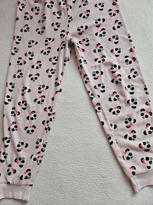 Spodnie od piżamy welurowe roz 134