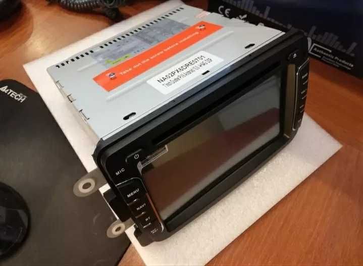 Auto Rádio Android Para Renault Captur Sandero Dacia Logan 2 Xray 2