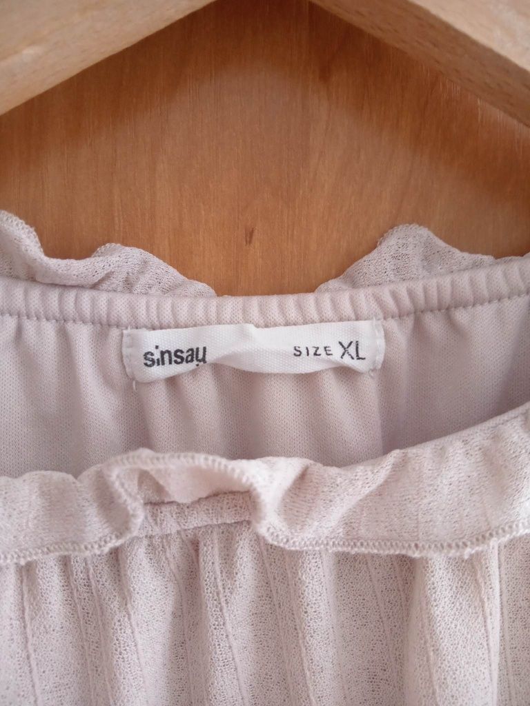 Sukienka z falbankami Sinsay XL