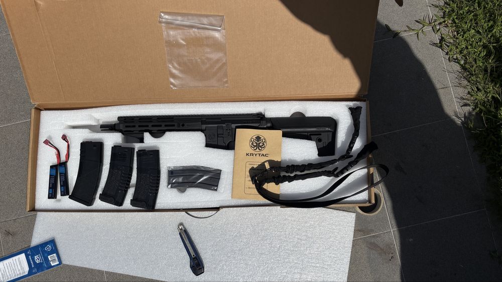 Krytac Trident MKII CRB-M + Titan Gate ( pouco usada )