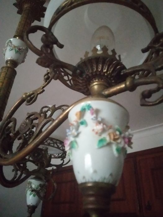 Vendo candeeiro de tecto vintage