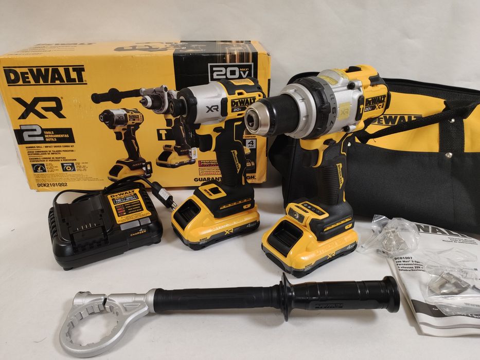 Оригінальний ударний дриль шуруповерт + імпакт DeWALT DCK2101QQ2 XR20V
