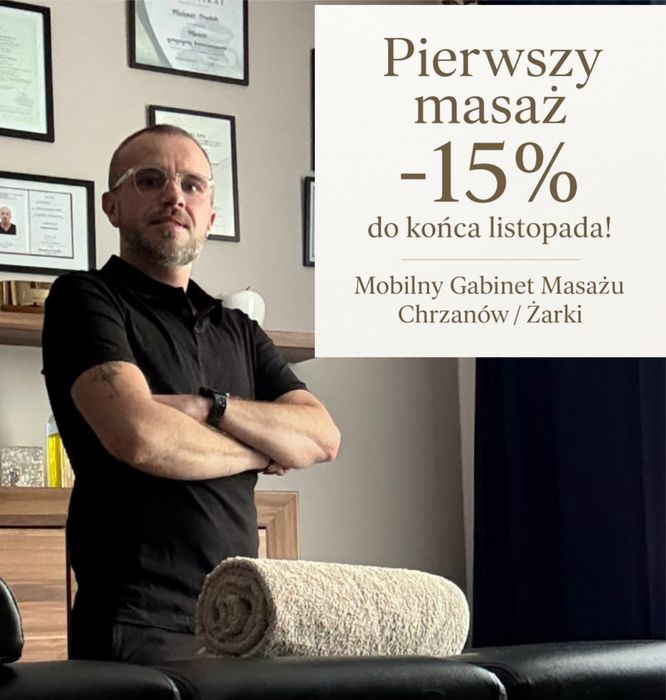 Mobilny Gabinet Masażu - Chrzanów Żarki i okolice