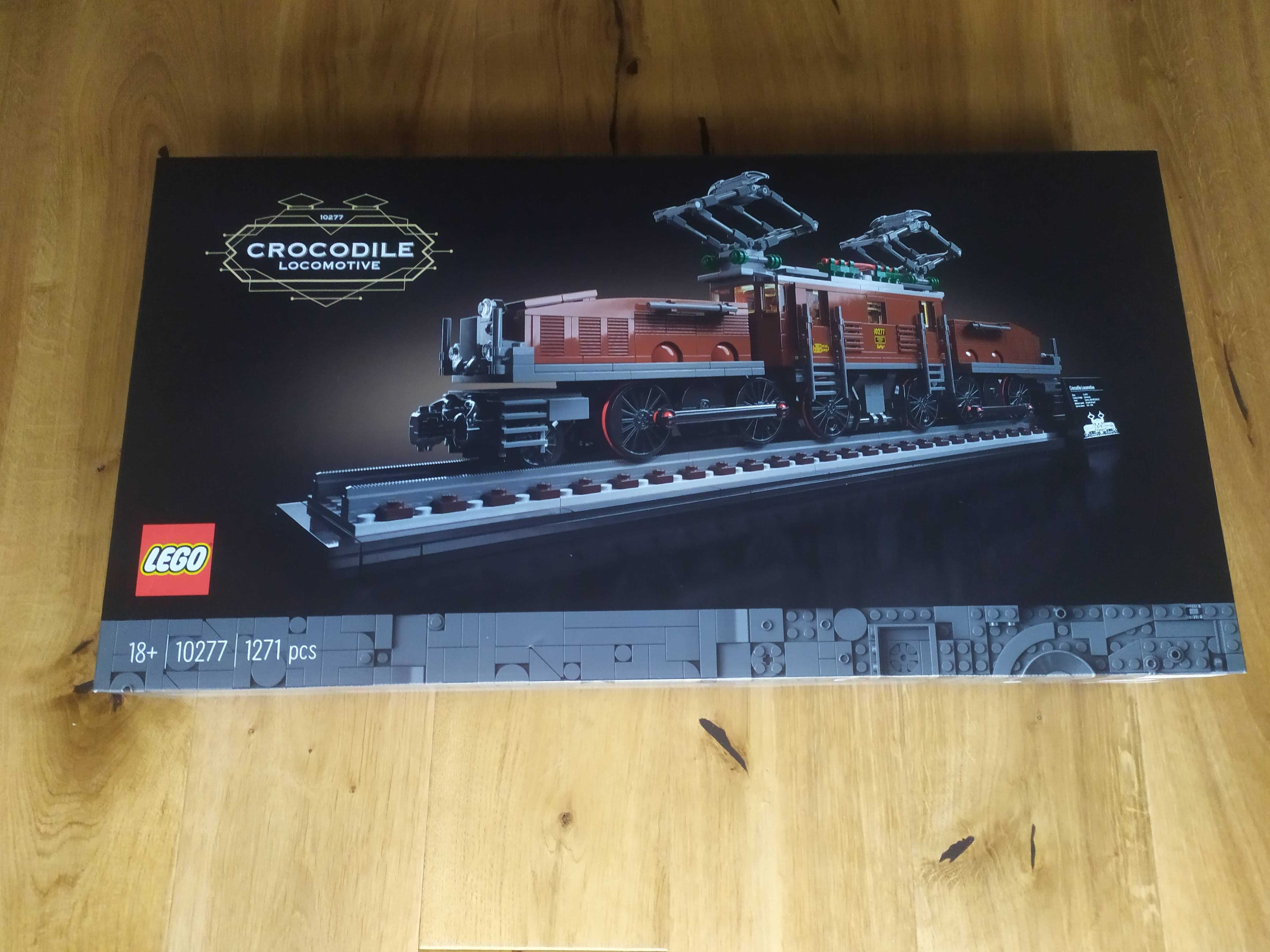 LEGO lokomotywa crocodile 10277