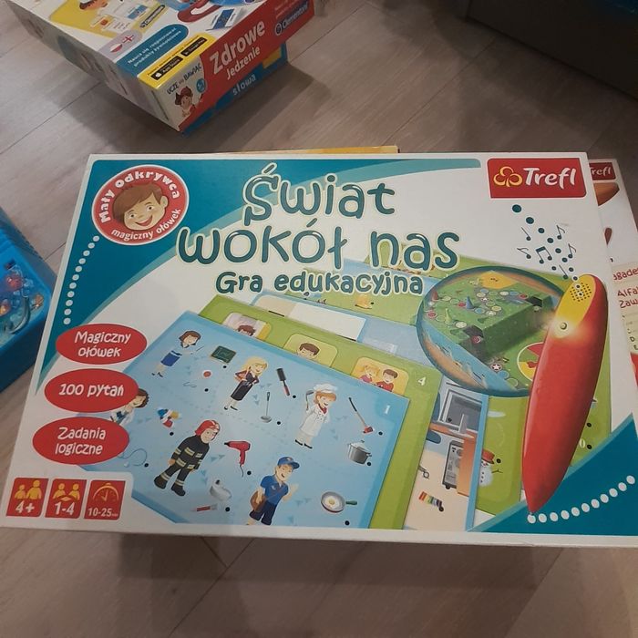 Gra edukacyjna mowiace pióro
