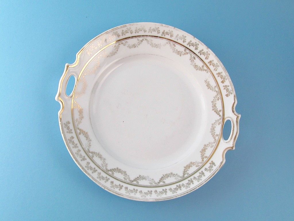 1900r zabytkowa porcelanowa patera talerz