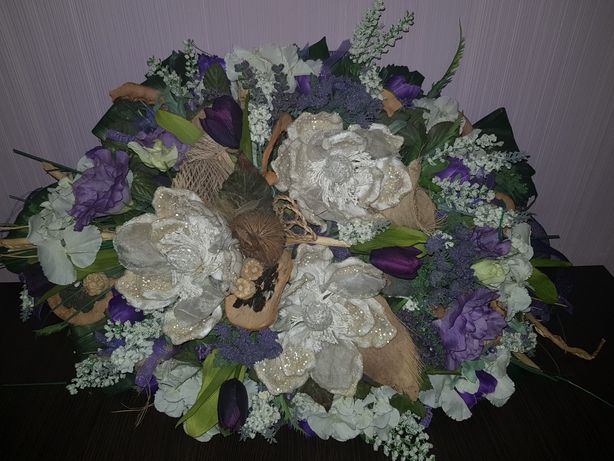 Экибана на свадьбу, композиция из цветов