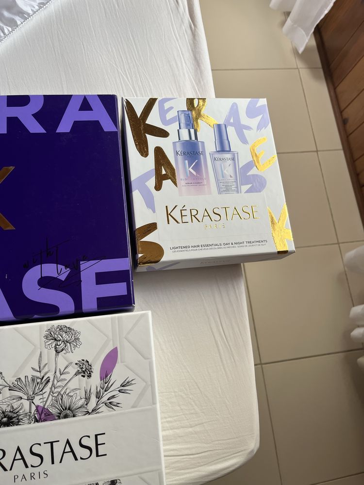 Tenho varias caixas da kerastase e da loreal vazias