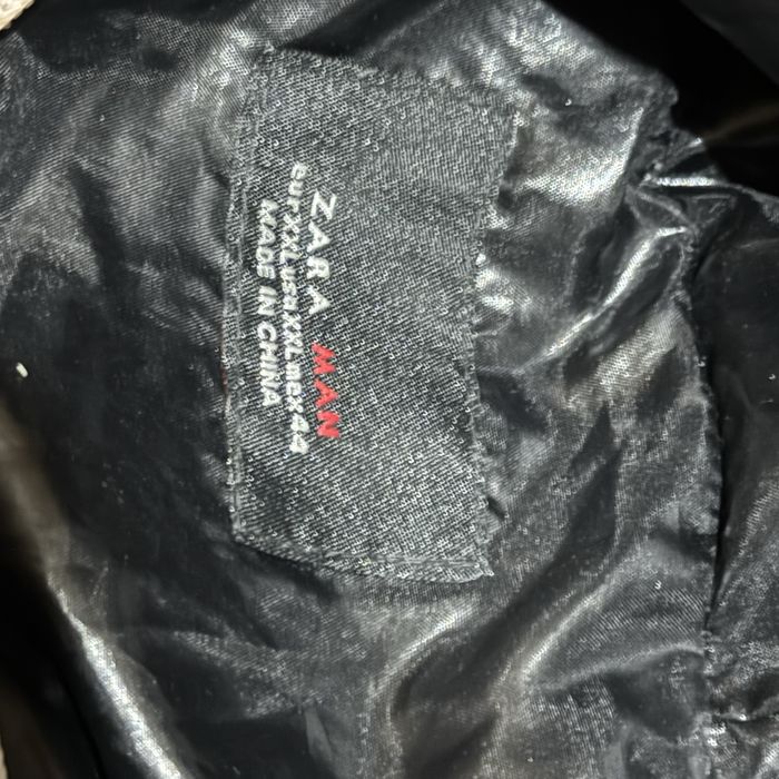 Курточка пуховик для мальчика подростка, известного бренда Зара