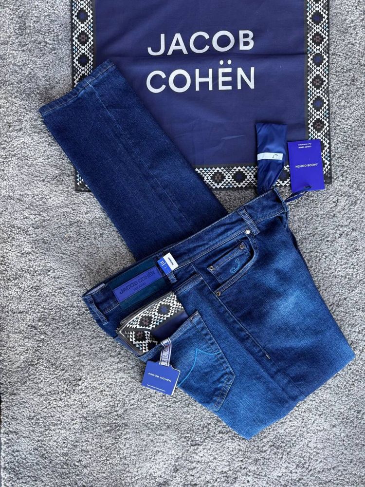 Lux!Чоловічі джинси преміум сегменту Jacob Cohen 30,31,32,33,34,36,38