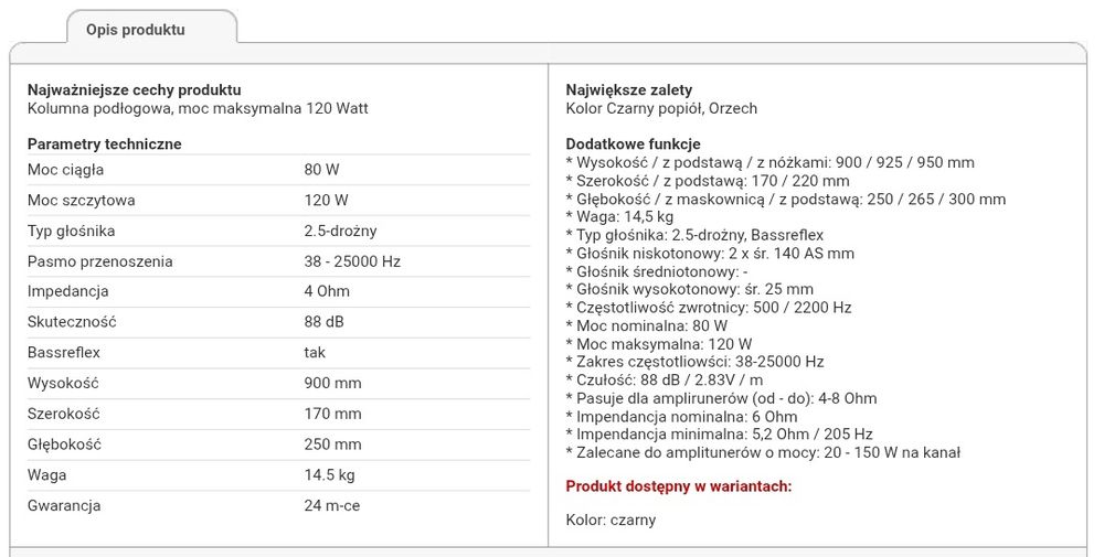 ELAC FS 67.2, Głośniki, Kolumny, Podłogowe, Hi-Fi, Hi-End, Stereo