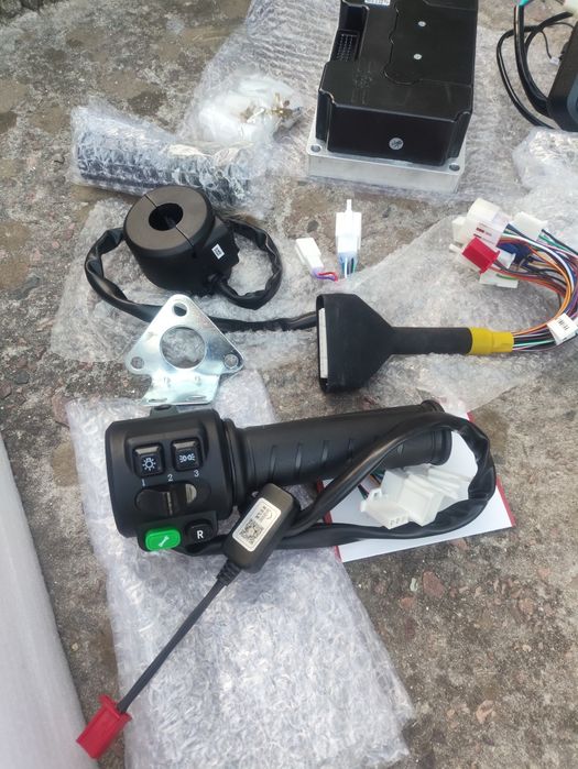 набір fardriver ND72450;  QS120 60H 2000w,  дисплейN7, ручки T08