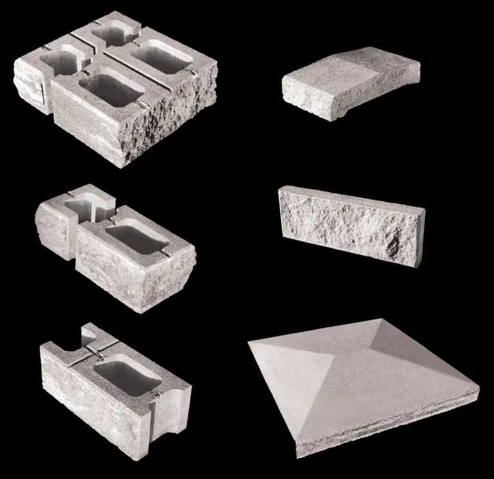 Ogrodzenie Petra słupek wąski granitowy  promocja cenowa 7pln