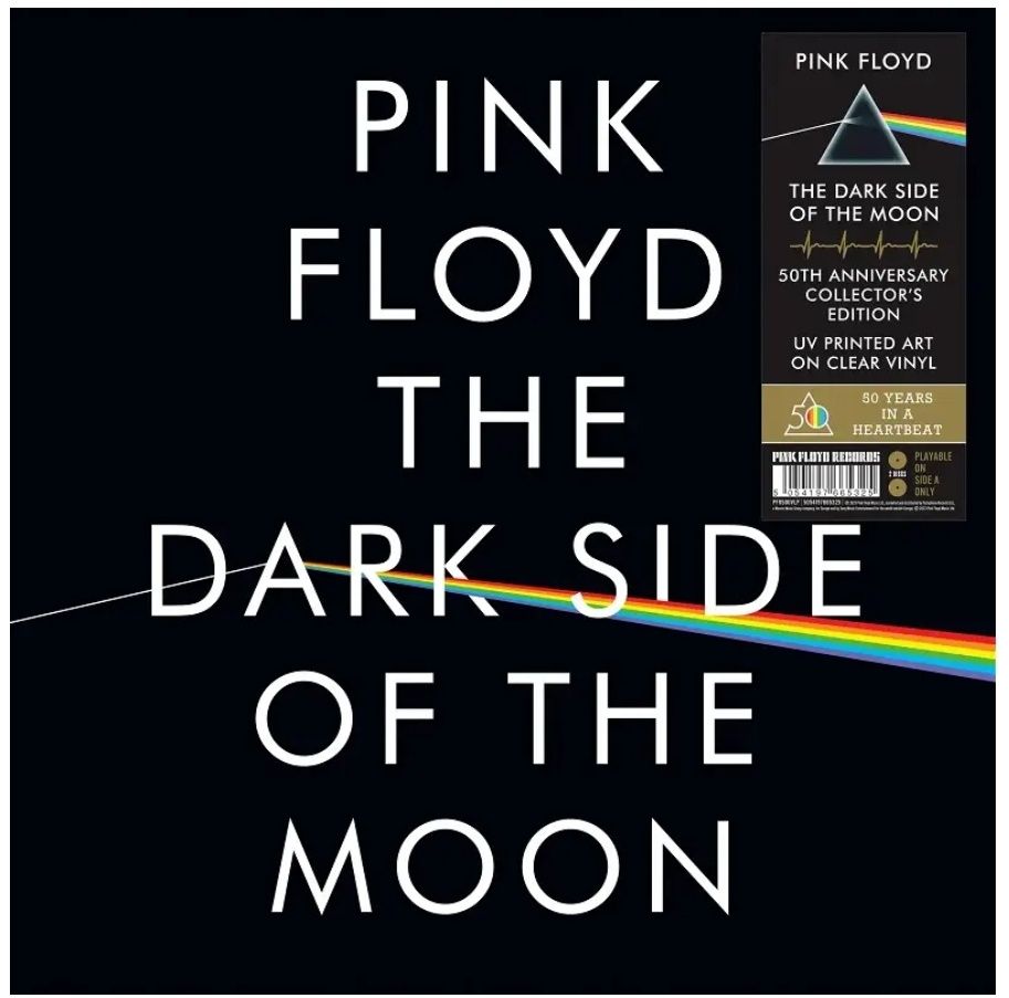 Pink Floyd Dark Side Of The Moon 2 lp Clear  EUUV