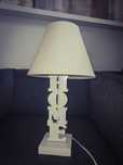 Lampka nocna stołowa retro boho Home