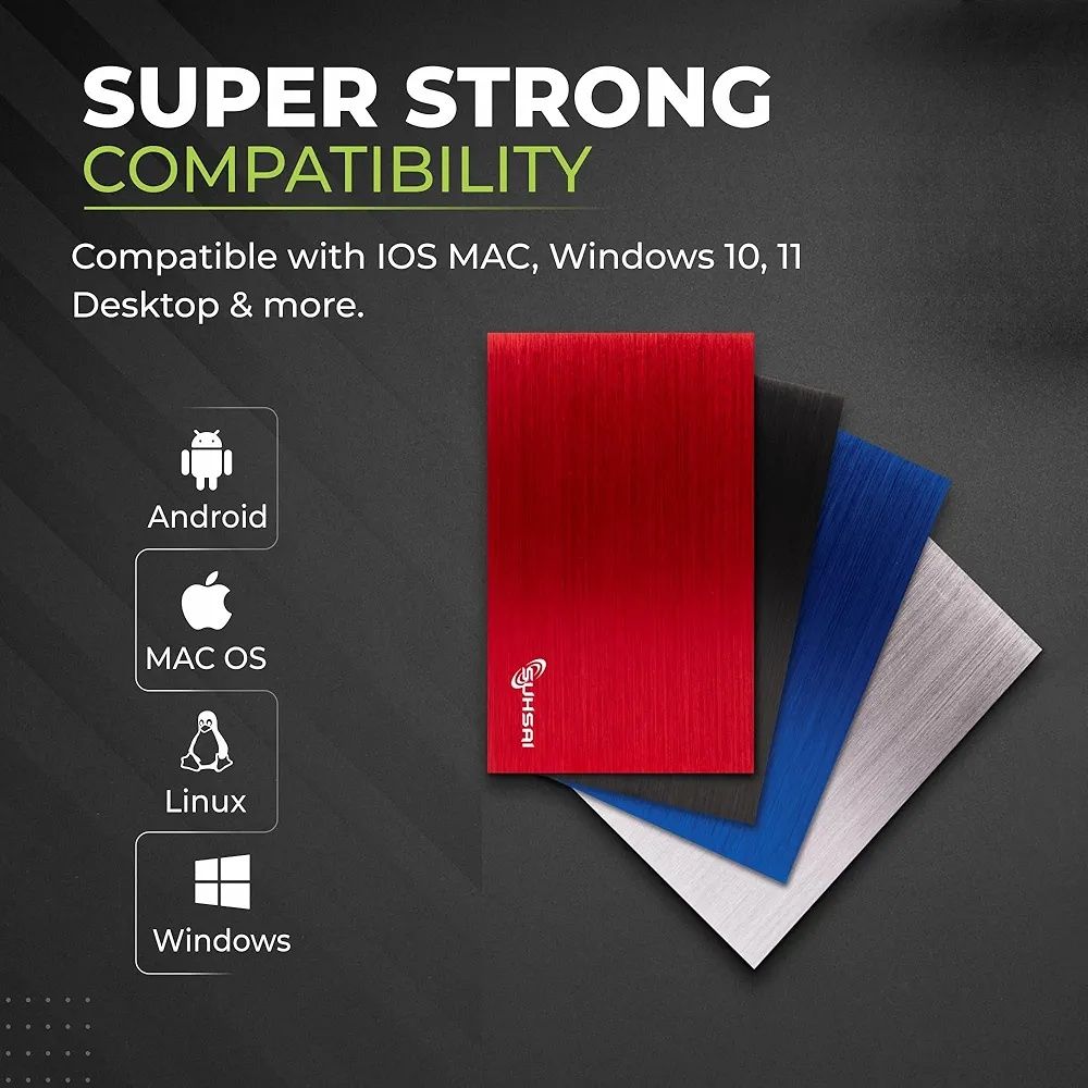 Зовнішній жорсткий диск  Suhsai 500gb