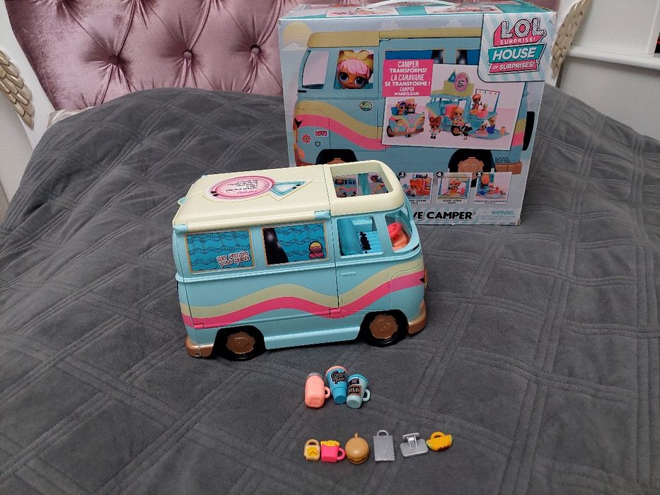 Кемпер автобус машинка Lol Surprise 5в1 Лол