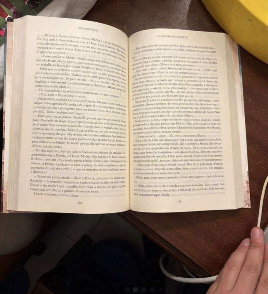Livro: o Carteiro de Auschwitz